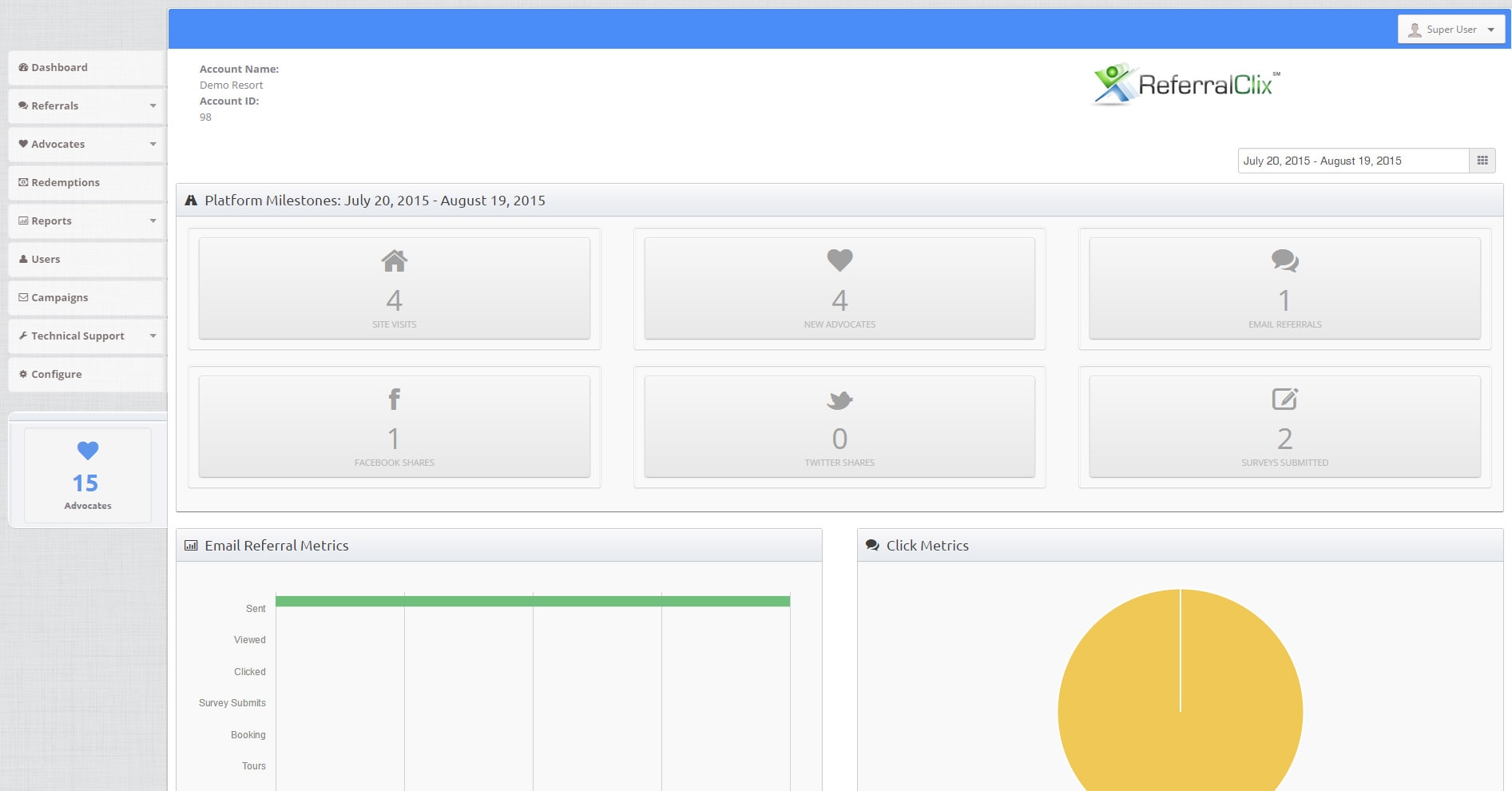 Admin Screenshot